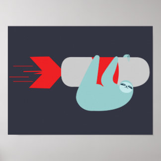 Poster do foguete Leve