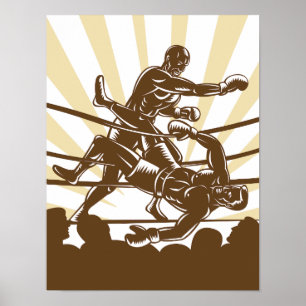 Poster do fósforo de encaixotamento