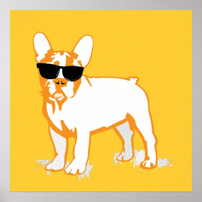 Poster do Frenchie (Frente)