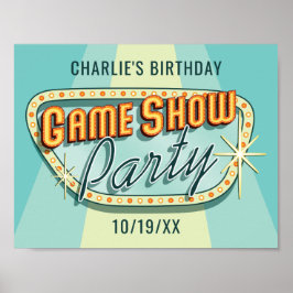 Poster do Game Show Party