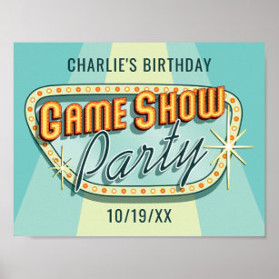 Poster do Game Show Party