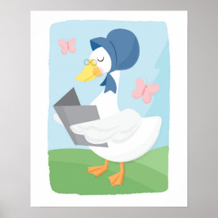 Poster do ganso de mãe
