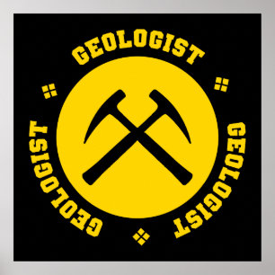 Poster do geólogo
