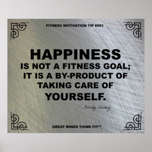 Poster do Gym para a motivação #051 da malhaçã