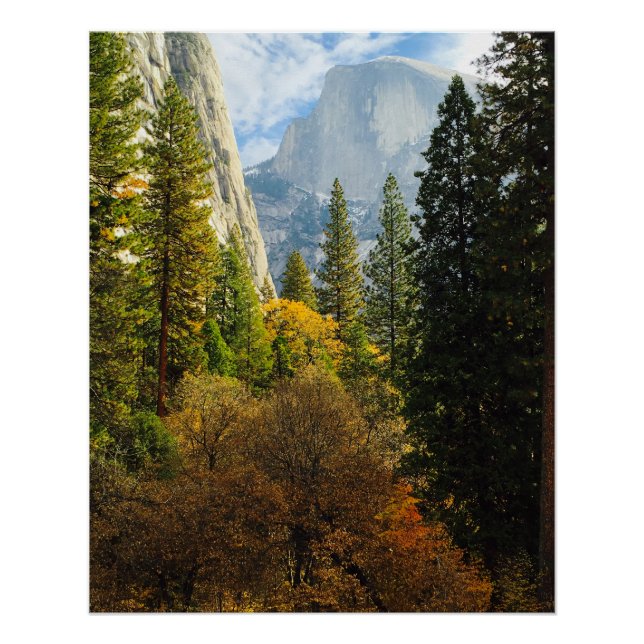 Pôster do Half Dome no Outono (Parque Nacional de  (Frente)
