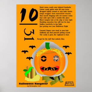 Poster do Halloween Hangover