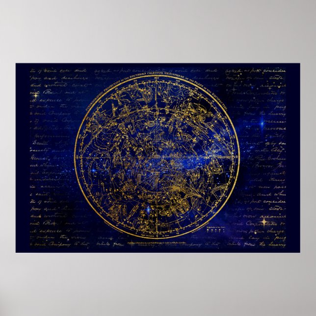 poster do hemisfério sul (Frente)