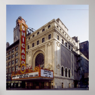 Poster do Hisorical Chicago Theater