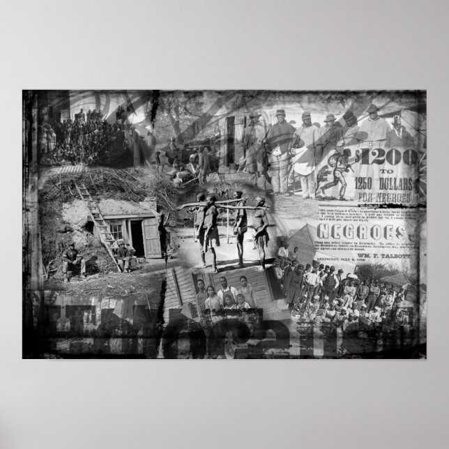 poster do Holocausto Negro (Frente)