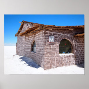 Poster do hotel de sal de Uyuni