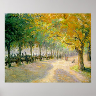 Poster do "Hyde Park" de Pissarro -