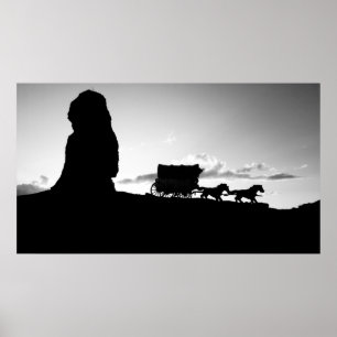 Poster do impressão do Stagecoach