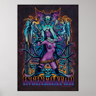 Poster do incinerador
