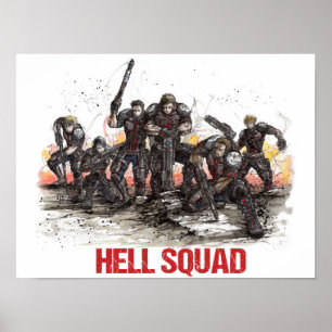 Poster do Inferno Squad