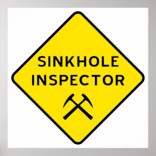 Poster do Inspetor do Sinkhole