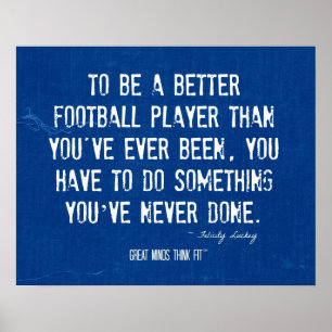 Poster do jogador de futebol