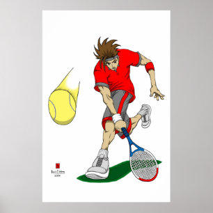 Poster do jogador de ténis