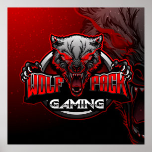 Poster do jogo do bloco de lobo