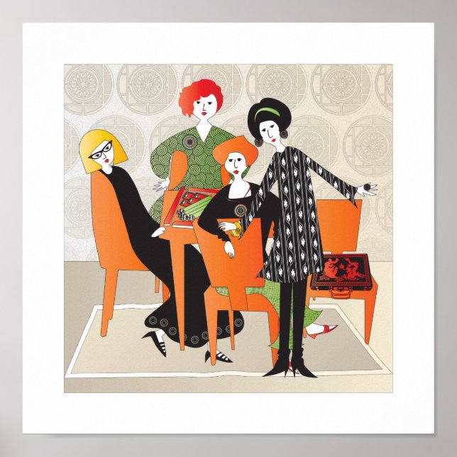 Poster do Jogo Mah Jongg (Frente)