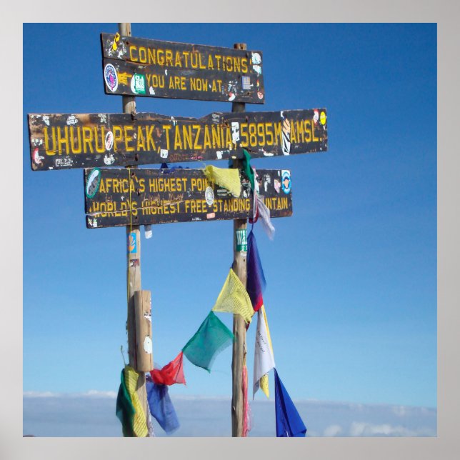 Poster do Kilimanjaro (Frente)