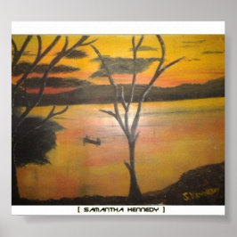 poster do lago a cores