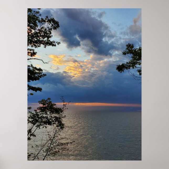 Poster do Lago Azul (Frente)