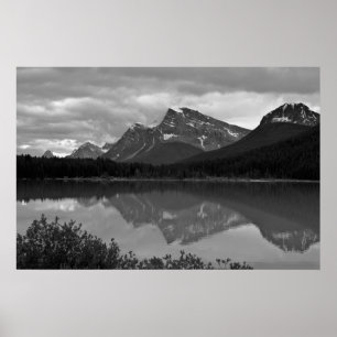 Poster do lago canadense