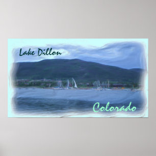 Poster do Lago Dillon Colorado