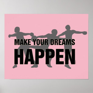 Poster do lance de disco do atletismo