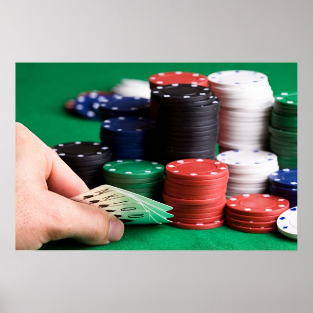 Poster do Leitor de Poker (Frente)