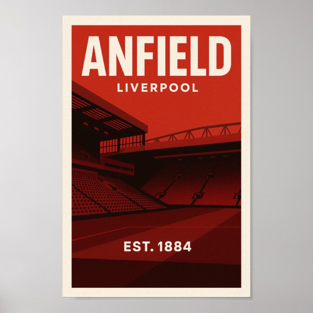 Poster do Liverpool Football Club (Frente)