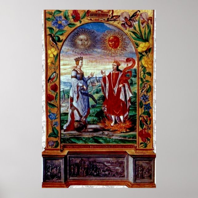 Poster Do livro do Sol da Alquimia 2 (Frente)