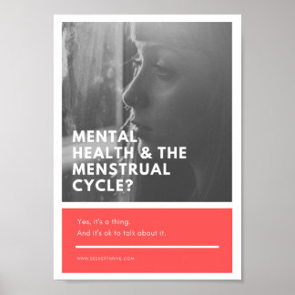 Poster do Local de Trabalho de Saúde Menstrual