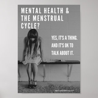 Poster do Local de Trabalho de Saúde Menstrual