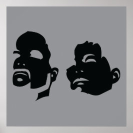 Poster do Logo Heads Up da BerkhouseSnyder