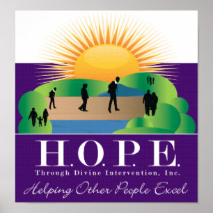 Poster do logotipo da ESPERANÇA