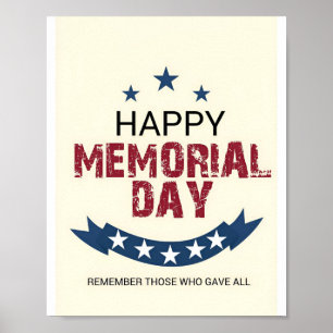 Poster do logotipo do Dia Memorial