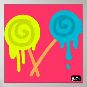 Poster do Lolly do gotejamento