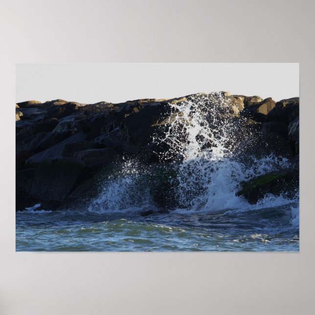 Poster do Manasquan Jetty Waves (Frente)