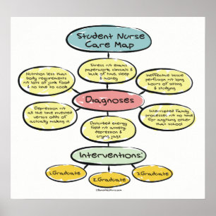 Poster do Mapa do Enfermeiro Estudantil