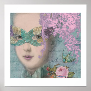 Poster do mascarada de Marie Antoinette