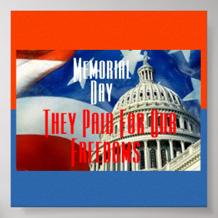 Poster do Memorial Day