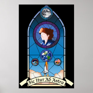 Poster do Memorial Sally Ride