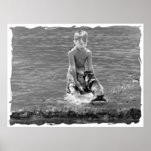 Poster do menino da praia