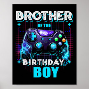 Poster Do Menino De Aniversário Família Correspondente Jo