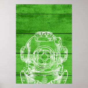Poster do mergulho autónomo