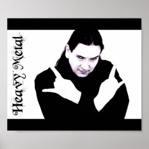 Poster do metal pesado