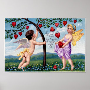 Pôster Do Meu Amor Os Anjos No Céu Podem Dizer