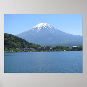 Poster do Monte Fuji Japão