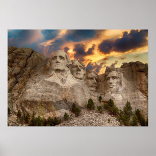Poster do Monte Rushmore